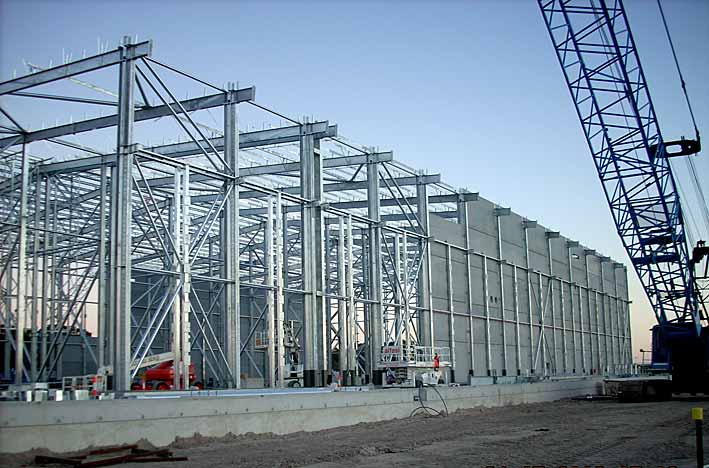 Galvanized building structure
