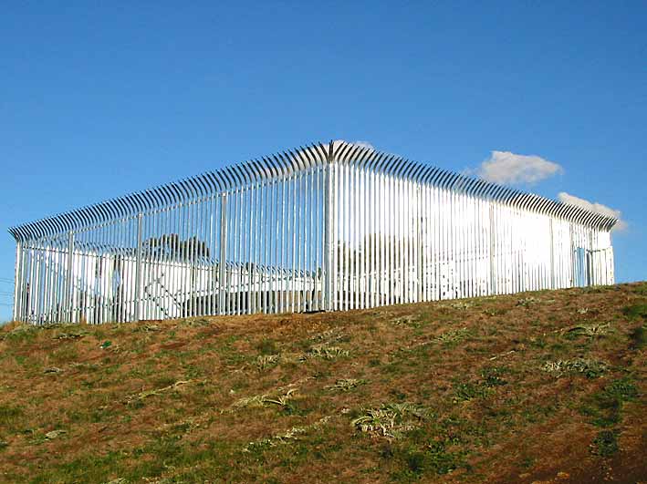Galvanized fencing