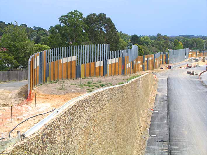 Galvanized highway beams