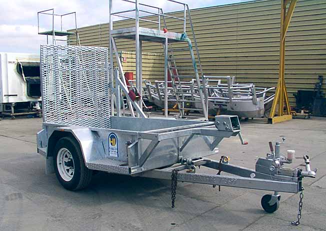 Galvanized trailers