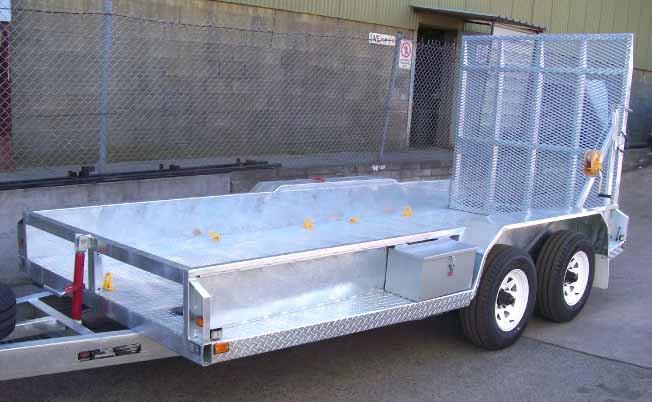 Galvanized trailers