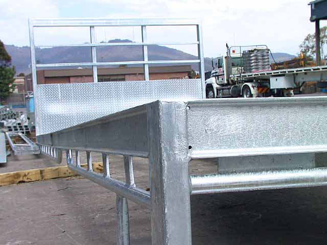 Galvanized truck rack