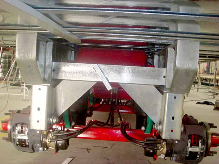 Galvanized truck rack